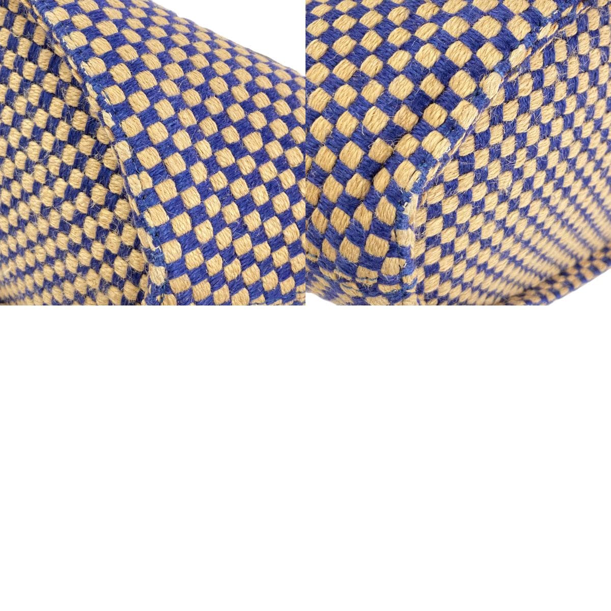 Hermes Panier Basse Handbag Linen Ladies [Used] [HERMES] 10