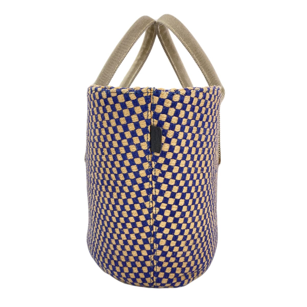 Hermes Panier Basse Handbag Linen Ladies [Used] [HERMES] 3