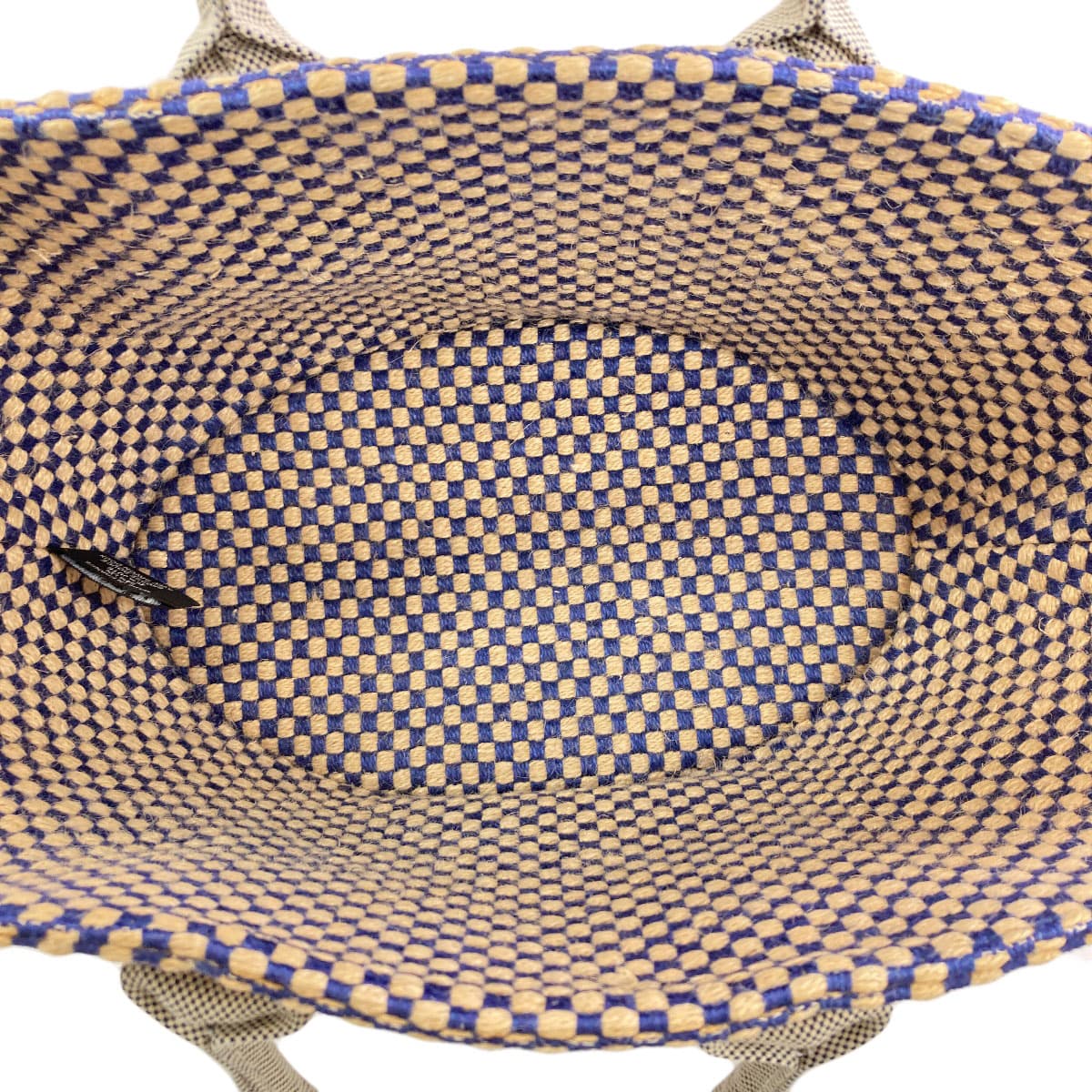 Hermes Panier Basse Handbag Linen Ladies [Used] [HERMES] 5