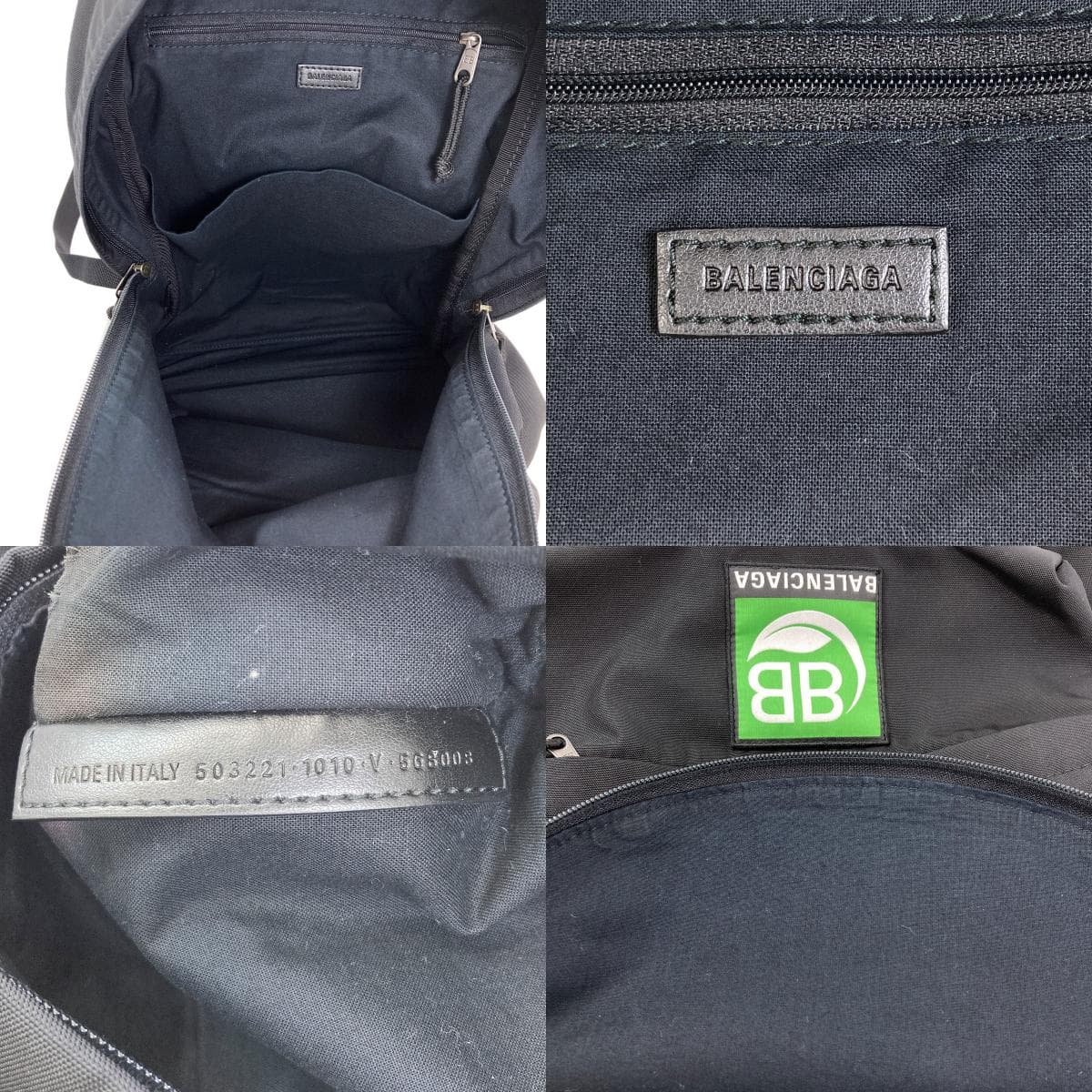 Balenciaga 503221 Backpack Daypack Nylon Canvas Women's [Used] [BALENCIAGA] 503221 5