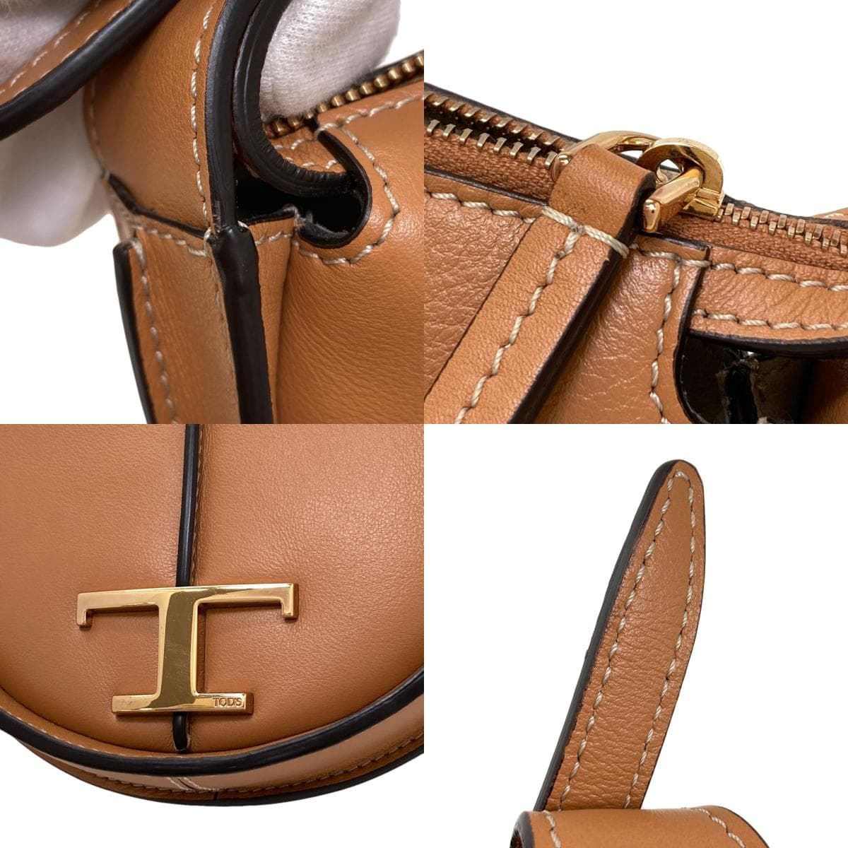 Tod's Timeless Hobo Micro Mini Bag Handbag Leather Women's [Used] [TODS] 8