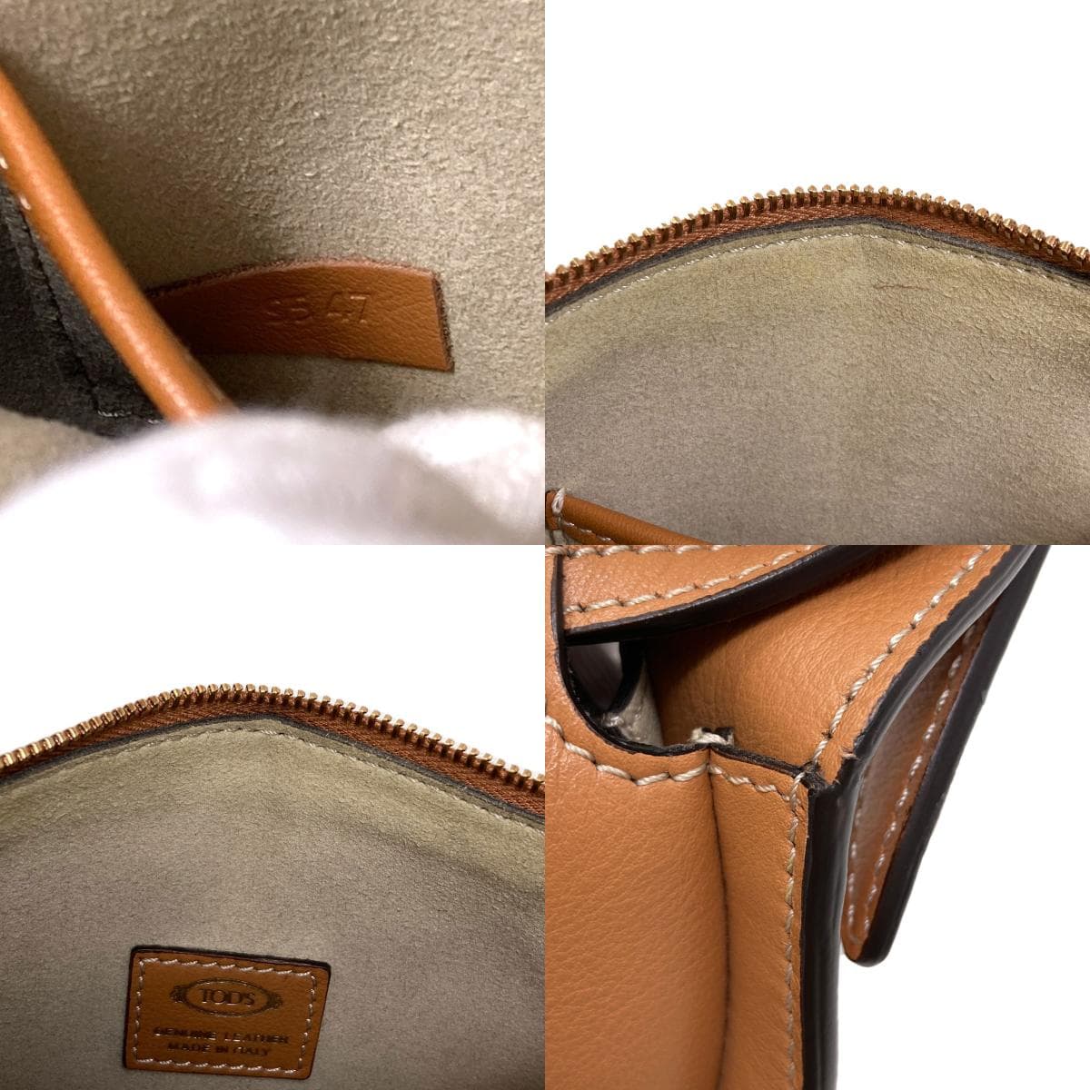 Tod's Timeless Hobo Micro Mini Bag Handbag Leather Women's [Used] [TODS] 7