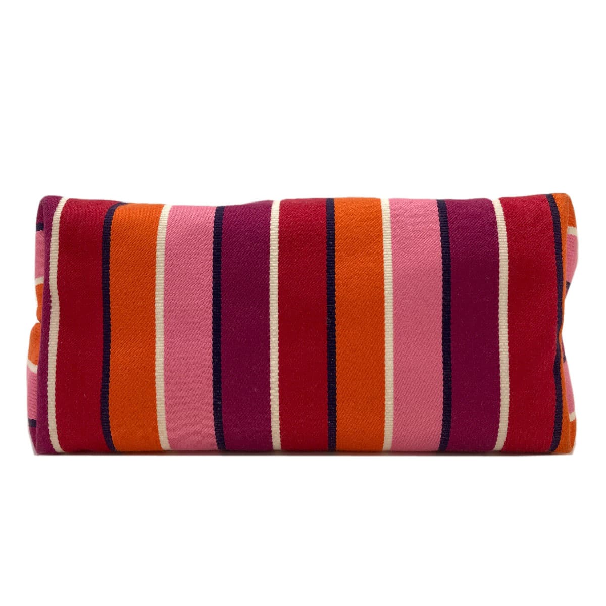 Longchamp Stripe Tote Bag Canvas Ladies [Used] [Longchamp] 4