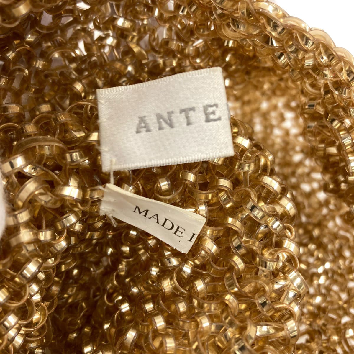 Anteprima wire bag handbag PVC for women [Used] [ANTEPRIMA] 6