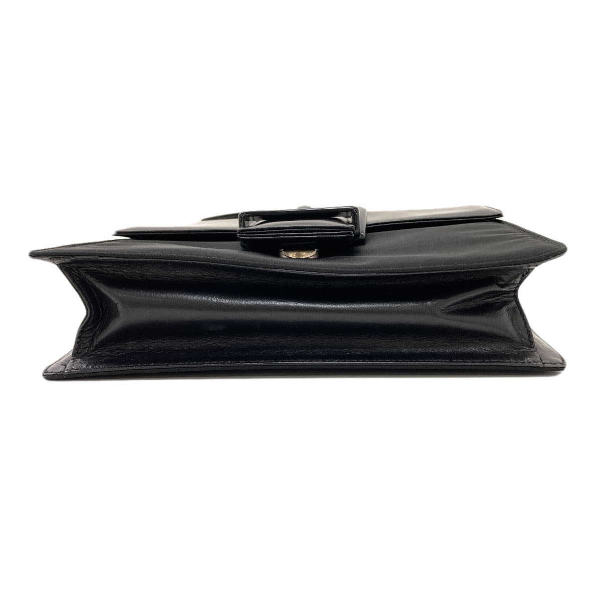 Prada B7128 Belt Motif Handbag Nylon Material/Leather for Women [Used] [PRADA] B7128 4