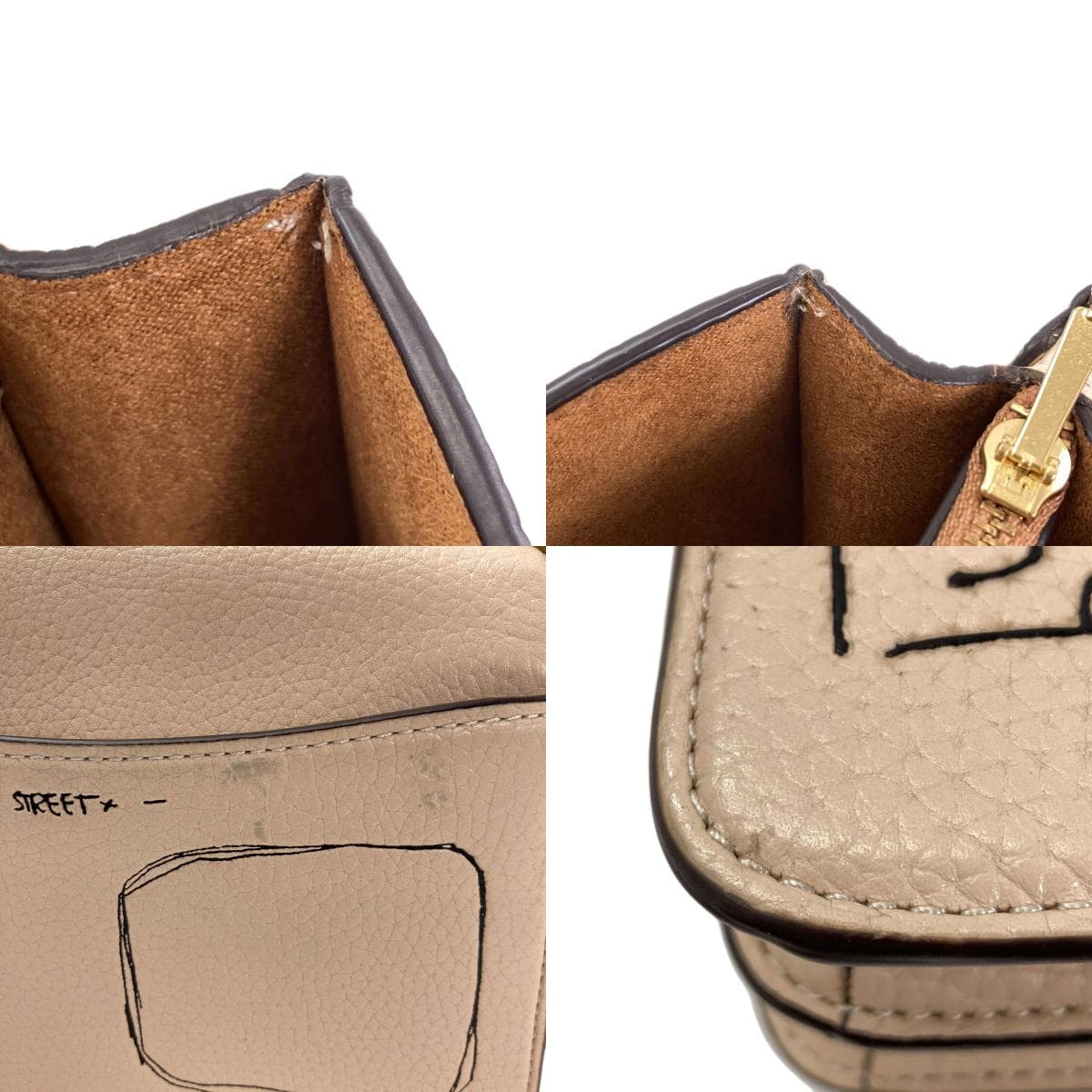 Coach 6892 Basquiat Collaboration 2WAY Shoulder Bag Leather Ladies [Used] [COACH] 6892 6