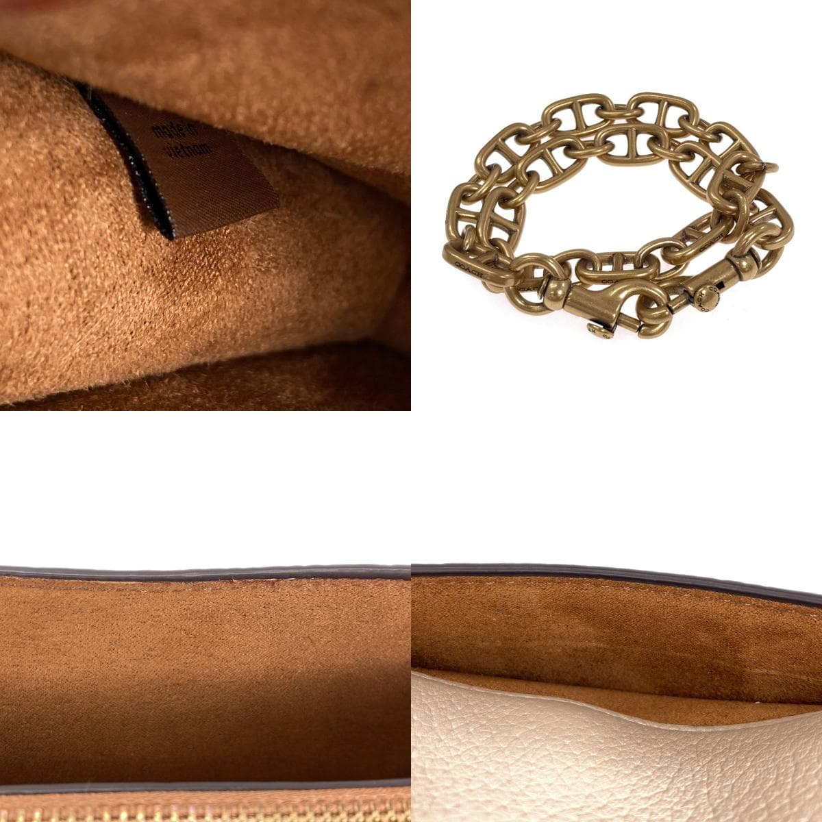 Coach 6892 Basquiat Collaboration 2WAY Shoulder Bag Leather Ladies [Used] [COACH] 6892 5