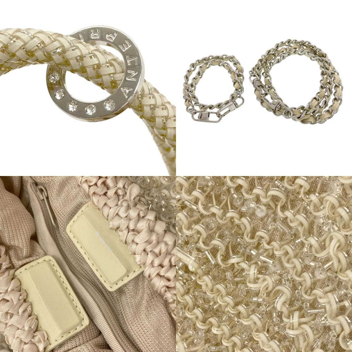 Anteprima Wire Bag 2WAY Handbag PVC Ladies [Used] [ANTEPRIMA] 8