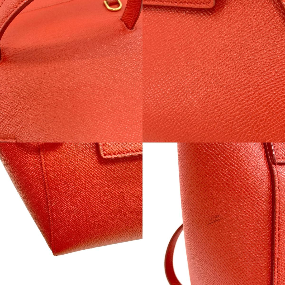 Celine Nano Belt Bag 2WAY Handbag Calf Leather for Women [Used] [CELINE] 7