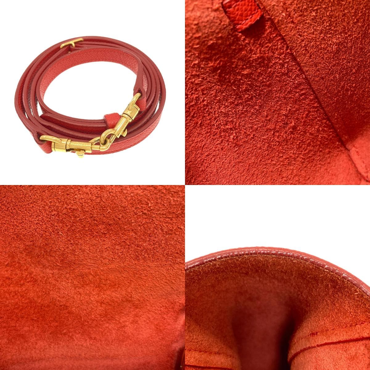 Celine Nano Belt Bag 2WAY Handbag Calf Leather for Women [Used] [CELINE] 5