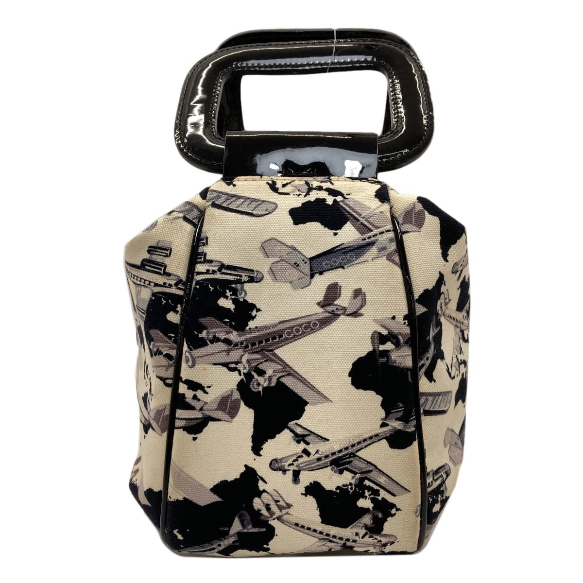 Chanel Airline airplane pattern handbag canvas for women [Used] [CHANEL] 3