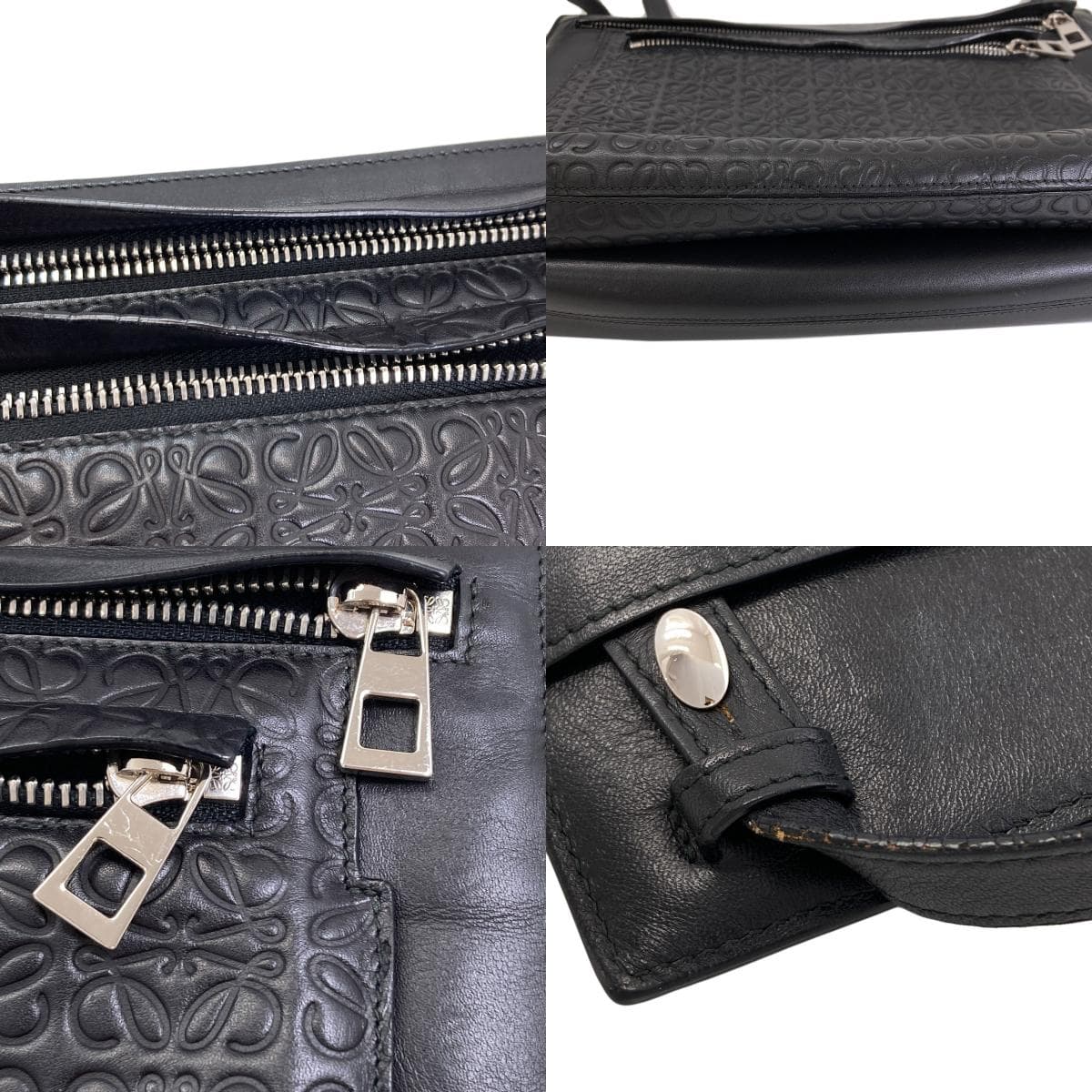 Loewe Anagram Repeat Shoulder Bag Calf for Women [Used] [LOEWE] 8