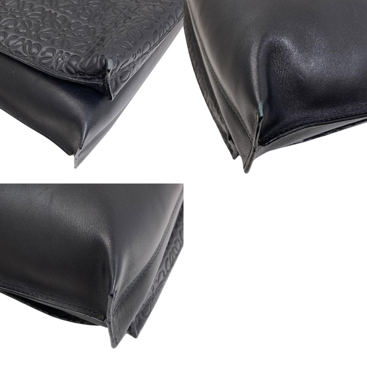 Loewe Anagram Repeat Shoulder Bag Calf for Women [Used] [LOEWE] 10