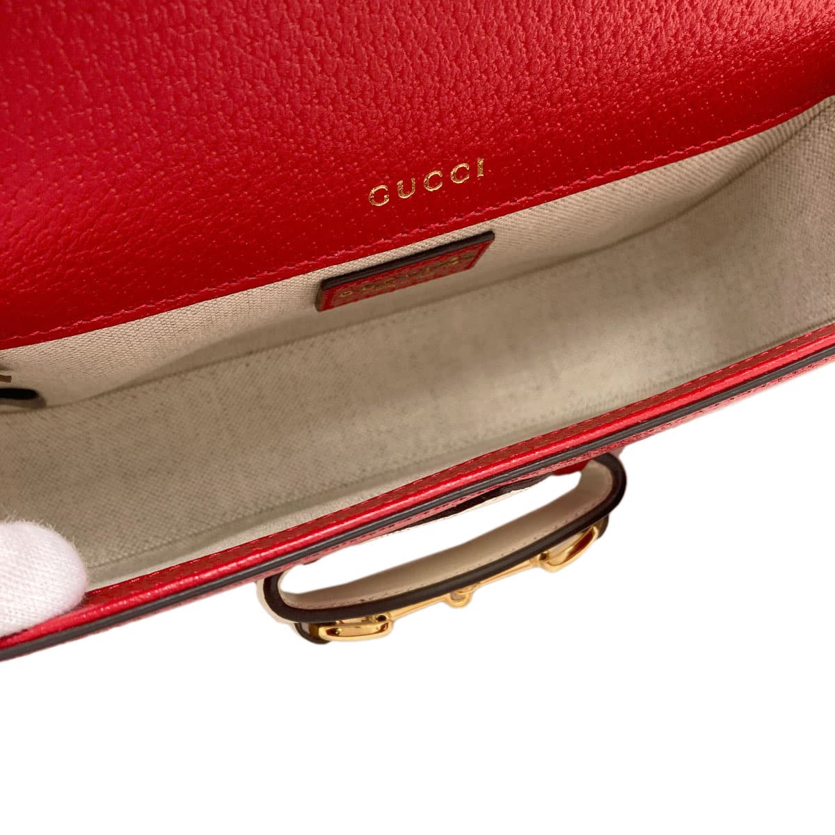 Gucci 658574 Horsebit Adidas Collaboration Shoulder Bag Leather Women's [Used] [GUCCI] 658574 5
