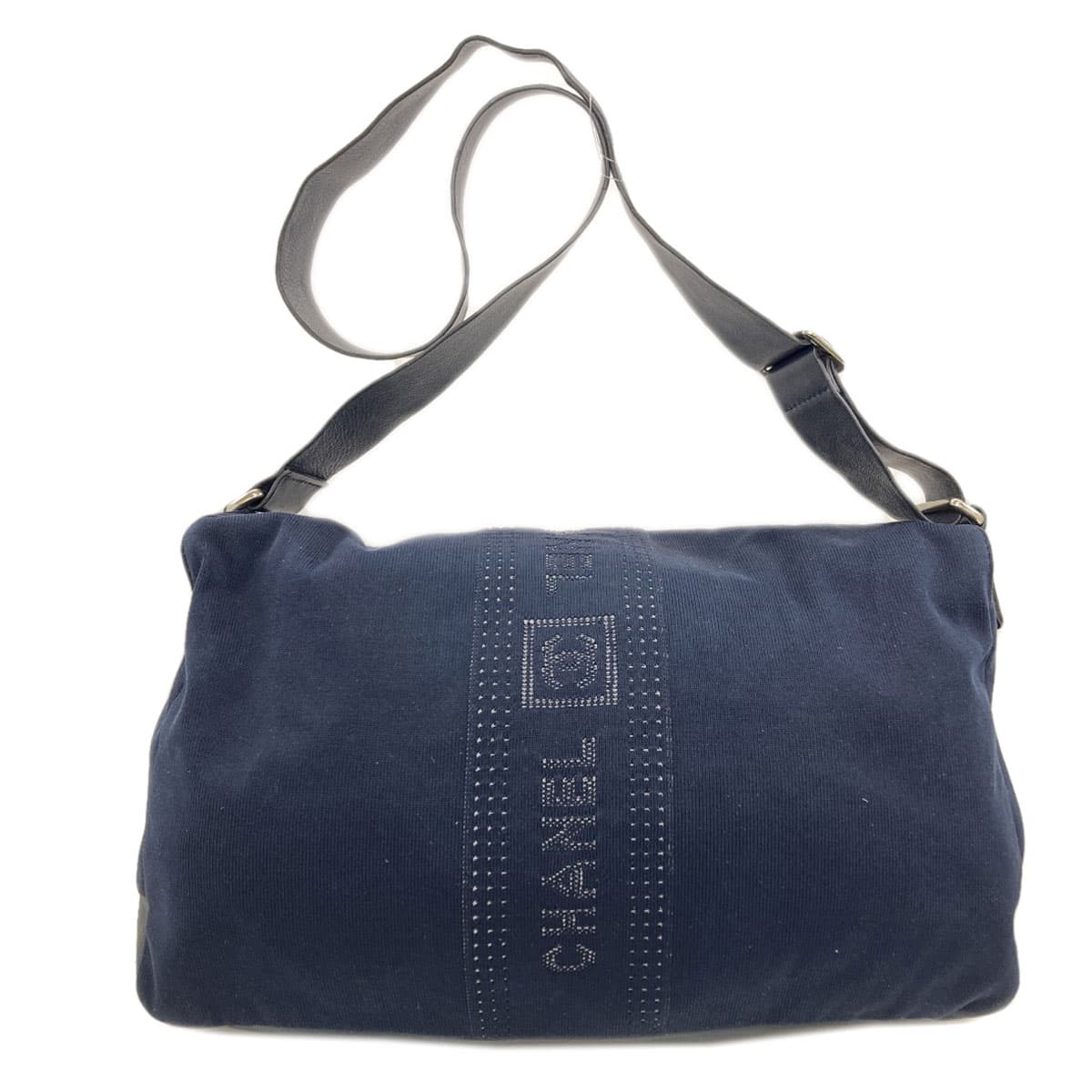 Chanel Sports Line Silver Hardware Shoulder Bag Canvas Ladies [Used] [CHANEL] 2