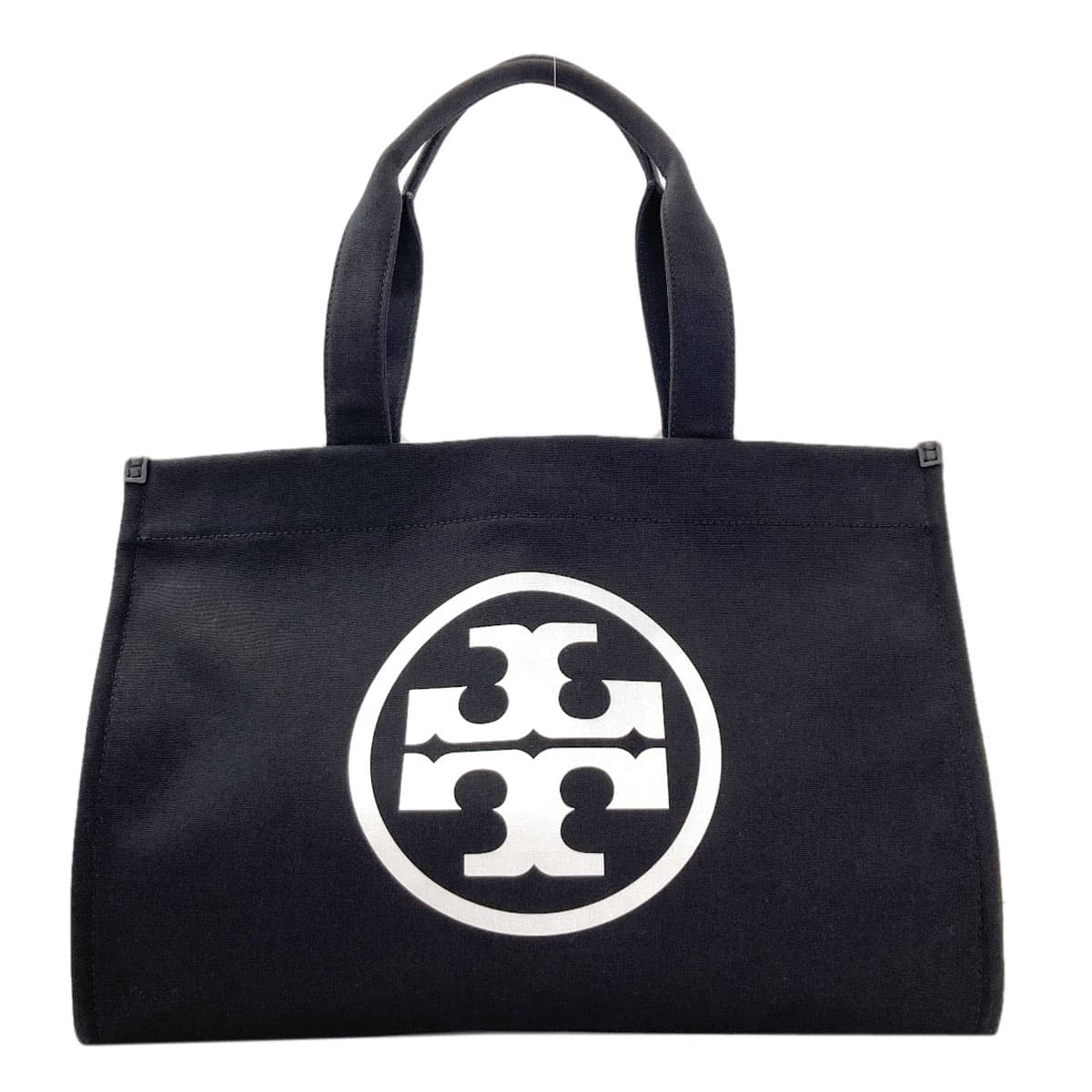 Tory Burch Ella Tote Tote Bag Canvas Ladies [Used] [Tory Burch]