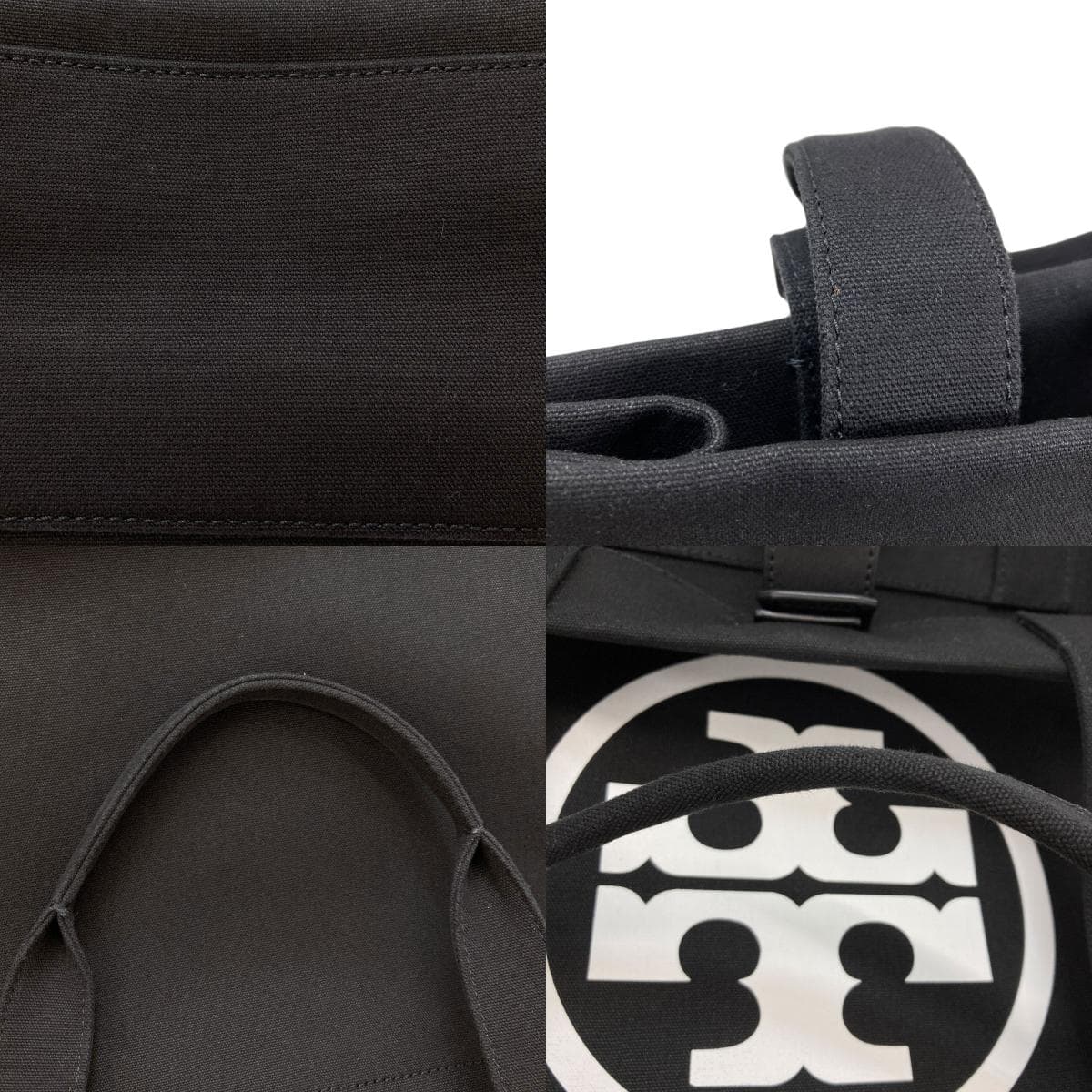 Tory Burch Ella Tote Tote Bag Canvas Ladies [Used] [Tory Burch] 9