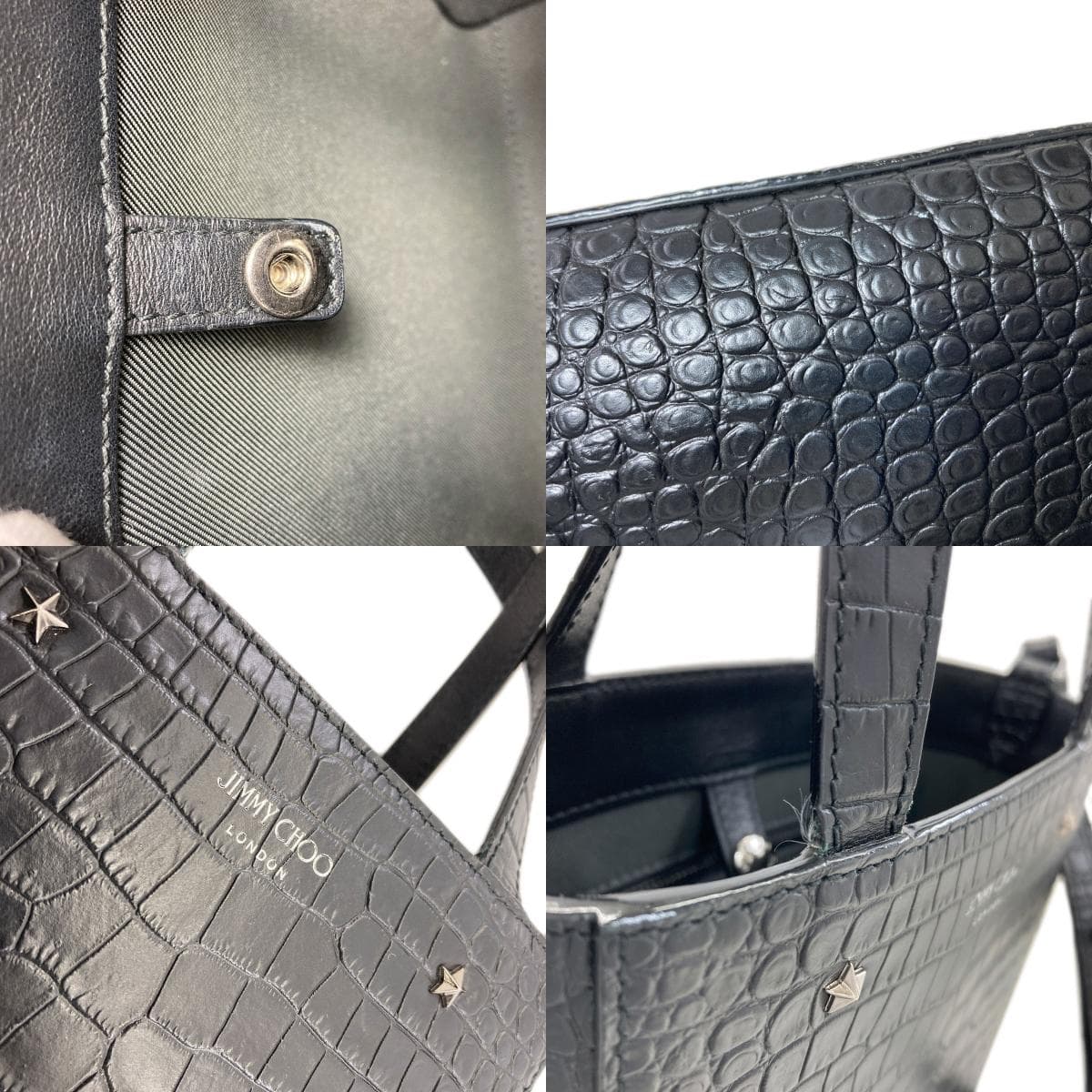 Jimmy Choo 2WAY Handbag Calf Ladies [Used] [Jimmy Choo] 7