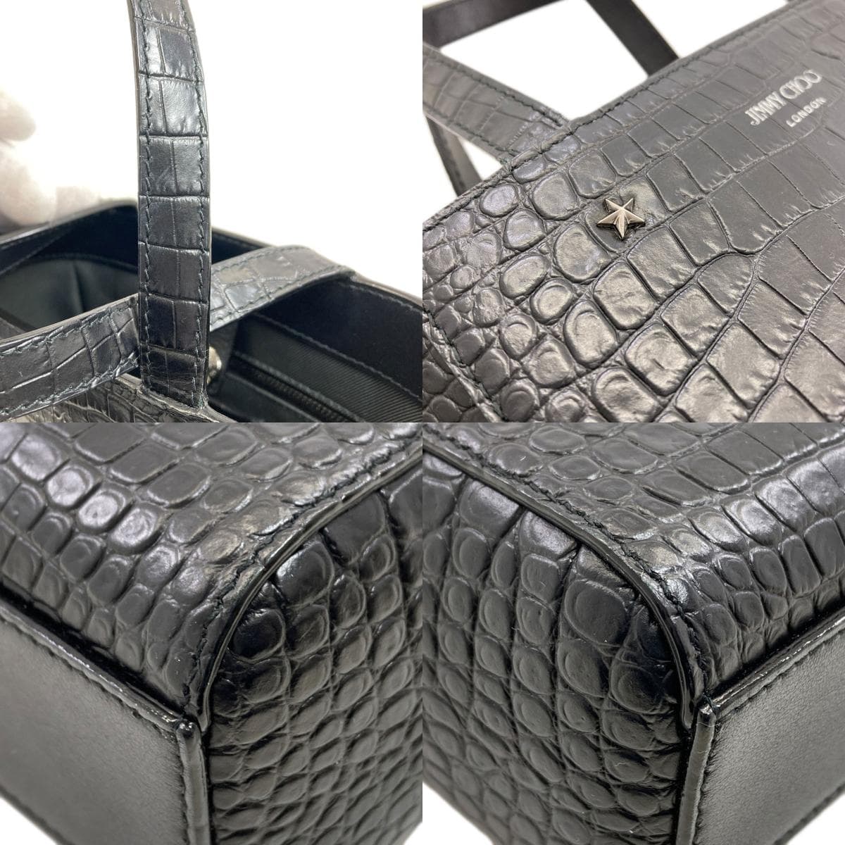 Jimmy Choo 2WAY Handbag Calf Ladies [Used] [Jimmy Choo] 9