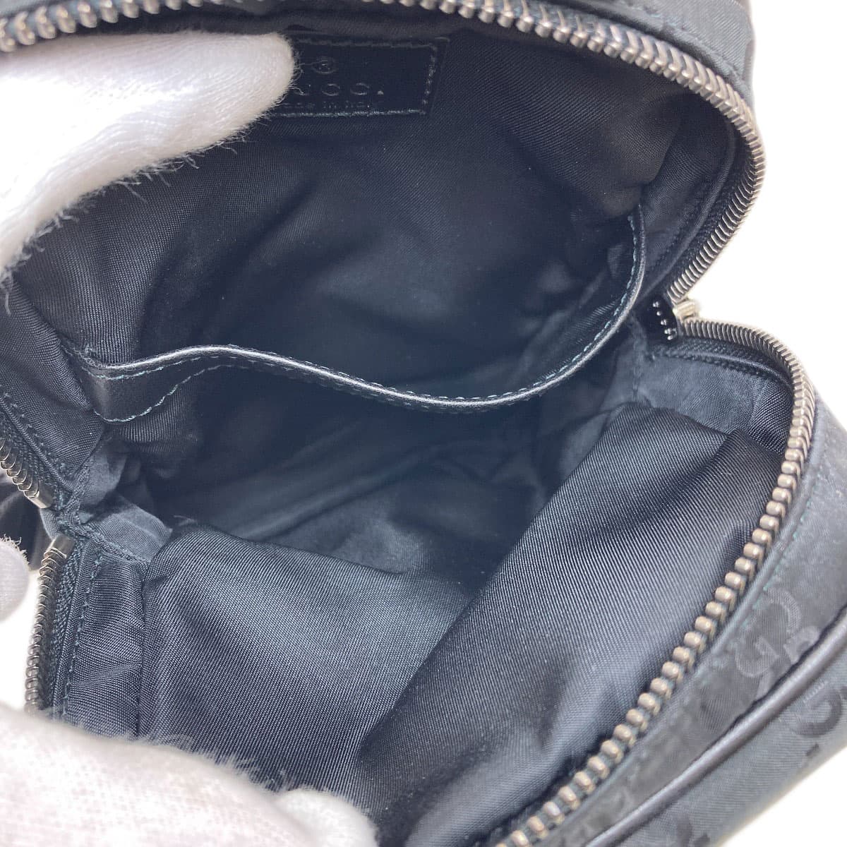 Gucci 834274 Mini Long Shoulder Shoulder Bag Nylon Material Ladies [Used] [GUCCI] 834274 5