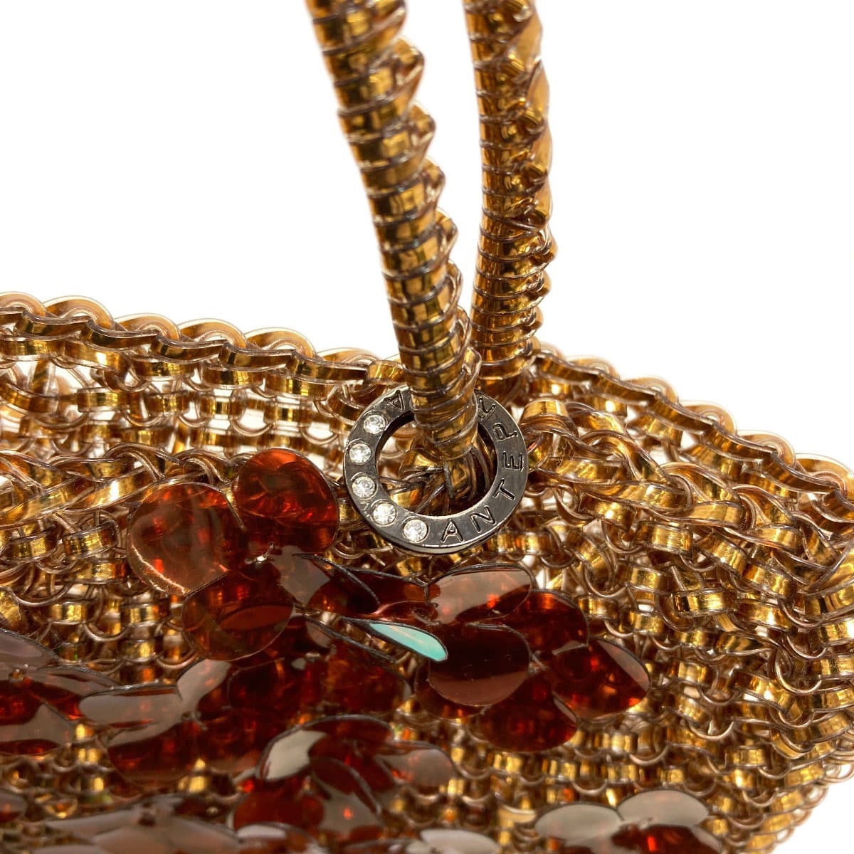 Anteprima wire bag flower handbag PVC ladies [used] [ANTEPRIMA] 8