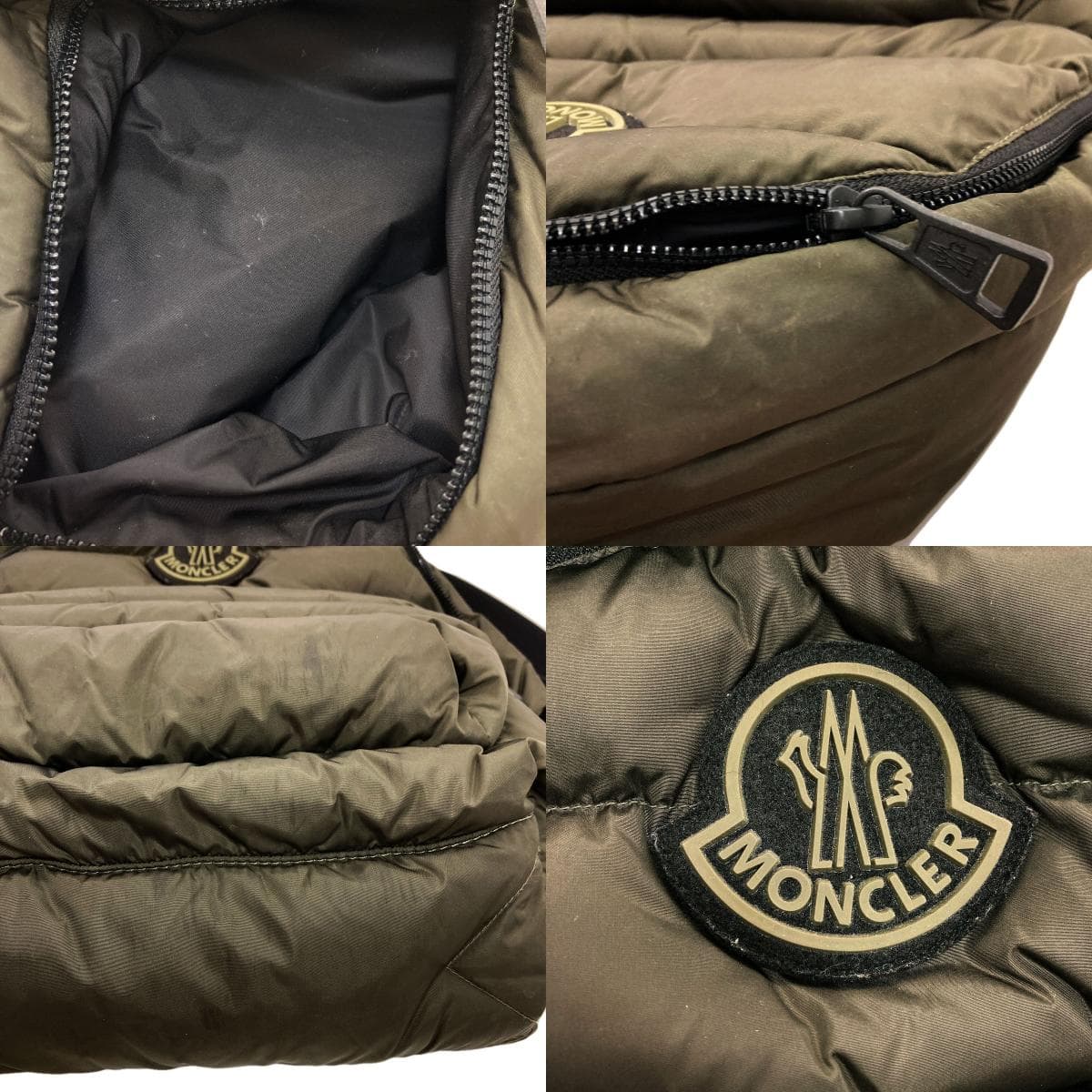 Moncler logo backpack/daypack made of nylon material for women [Used] [MONCLER] 8
