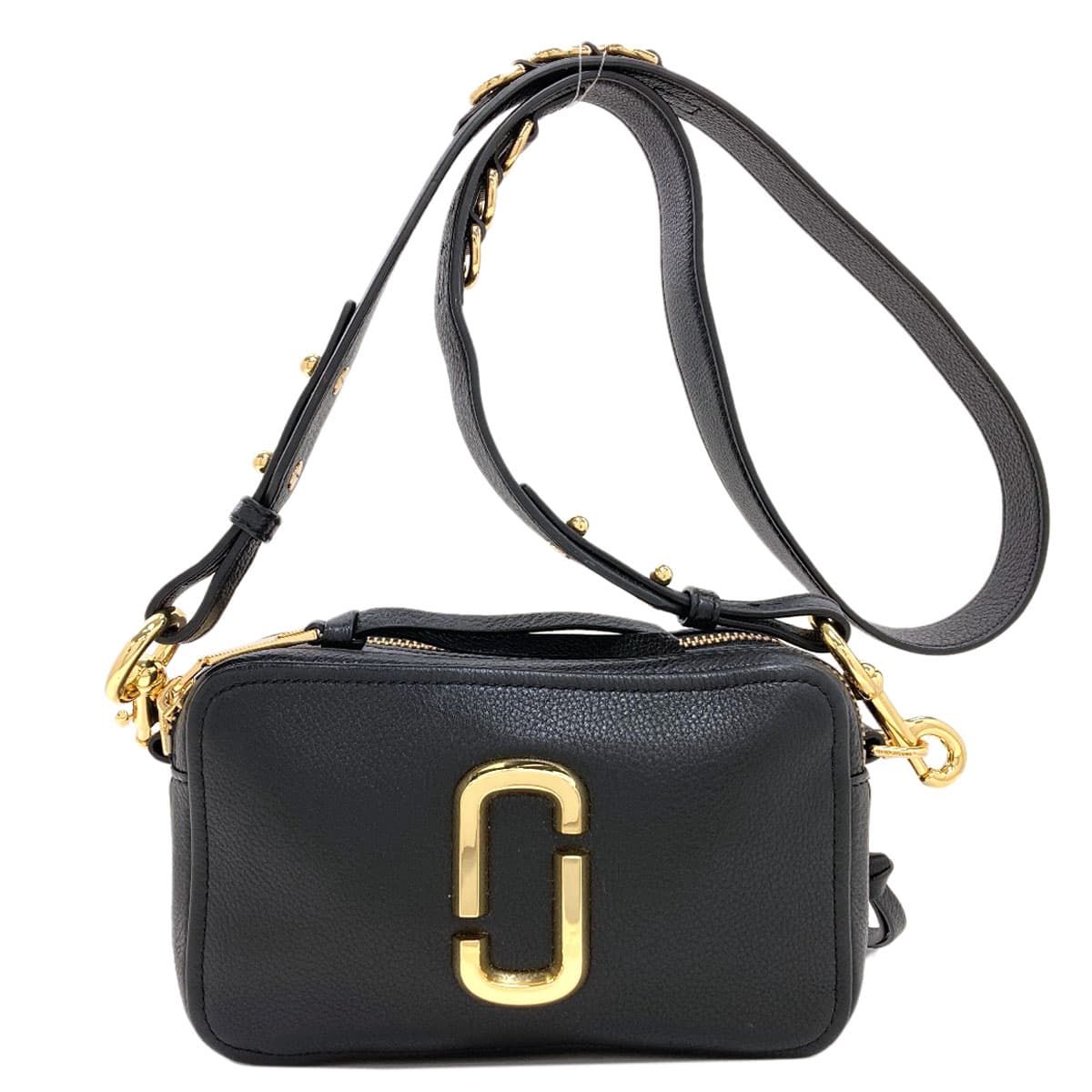 Marc Jacobs Snapshot Double J Shoulder Bag Leather Women's [Used] [MARC JACOBS]