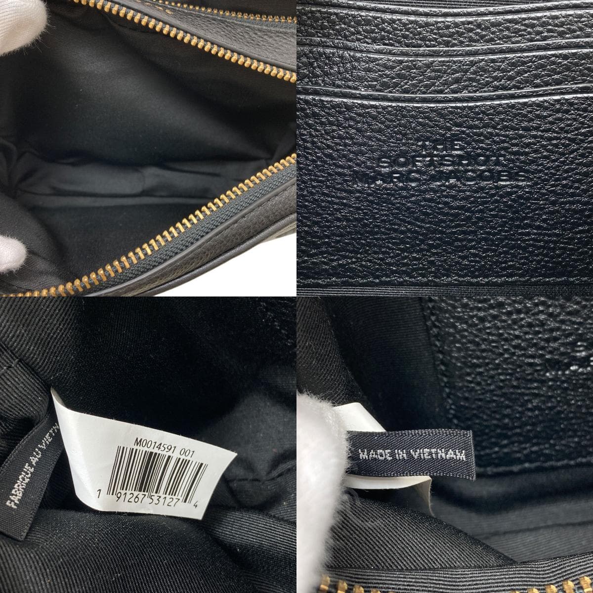 Marc Jacobs Snapshot Double J Shoulder Bag Leather Women's [Used] [MARC JACOBS] 6