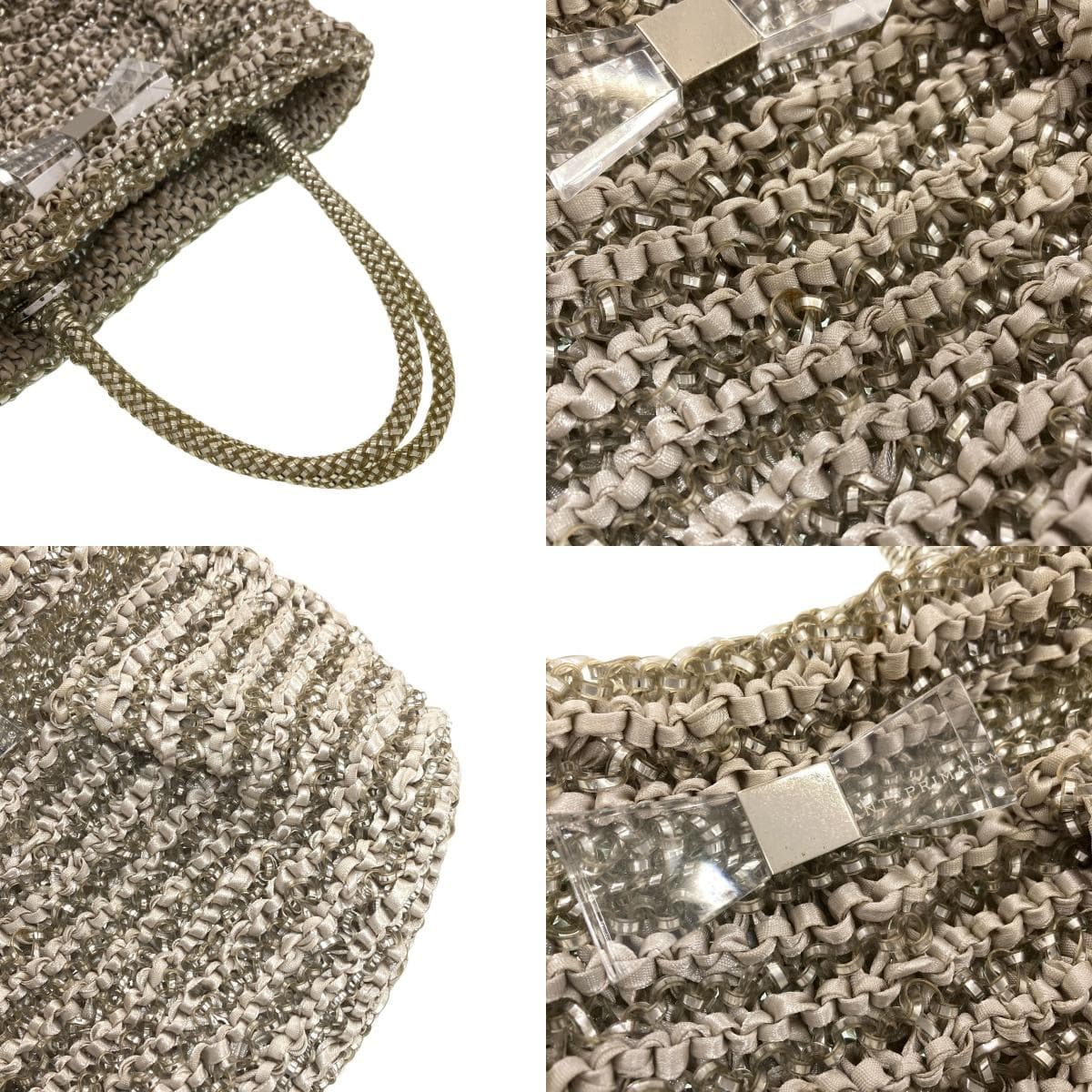 Anteprima Wire Bag 2WAY Handbag PVC Ladies [Used] [ANTEPRIMA] 8