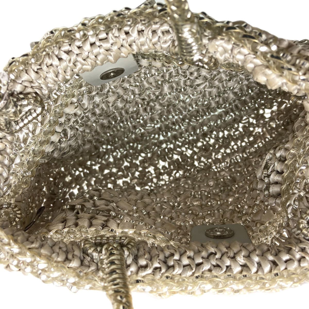 Anteprima Wire Bag 2WAY Handbag PVC Ladies [Used] [ANTEPRIMA] 5