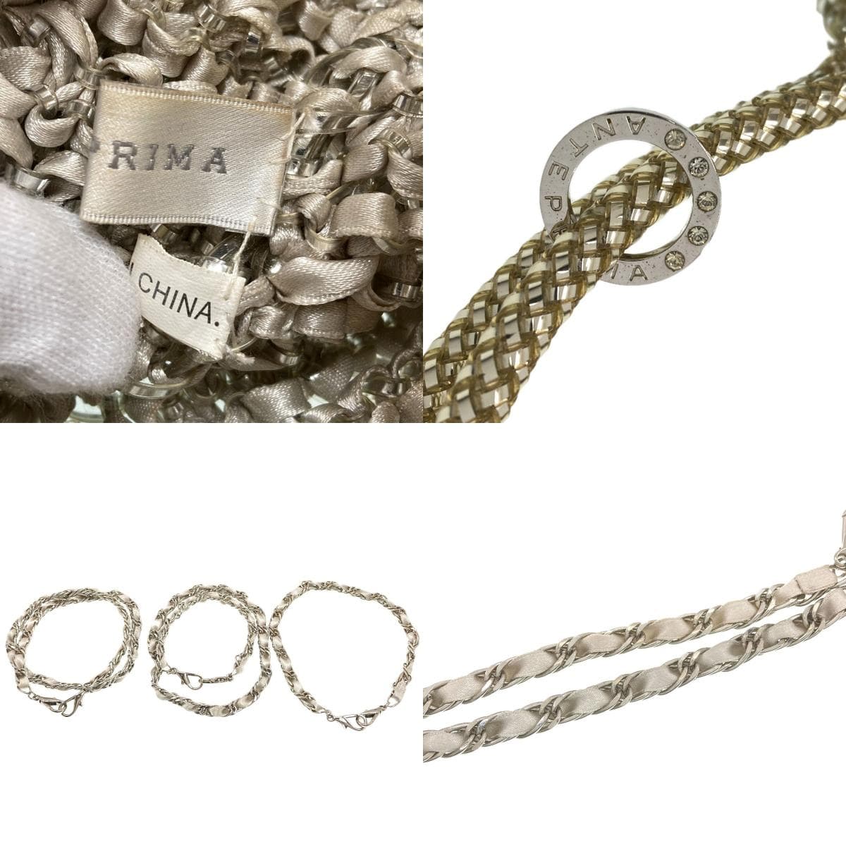 Anteprima Wire Bag 2WAY Handbag PVC Ladies [Used] [ANTEPRIMA] 7