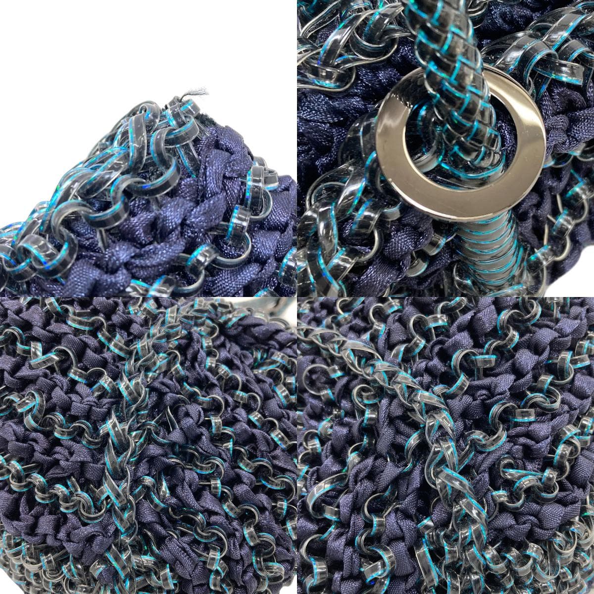 Anteprima wire bag handbag PVC ladies [used] [ANTEPRIMA] 9