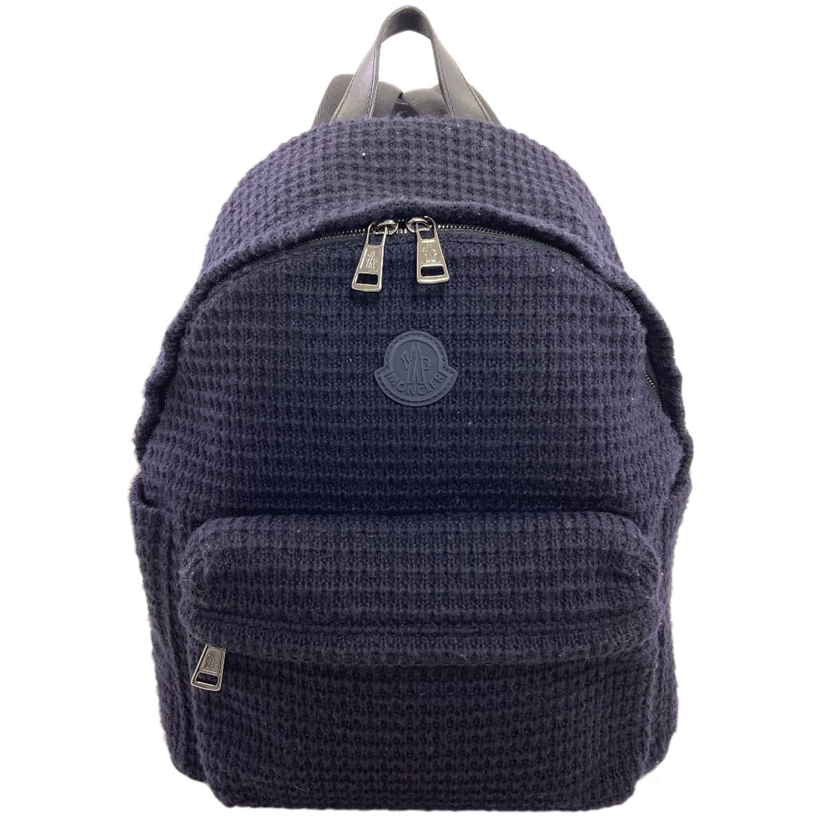 Moncler logo backpack/daypack wool for women [used] [MONCLER]