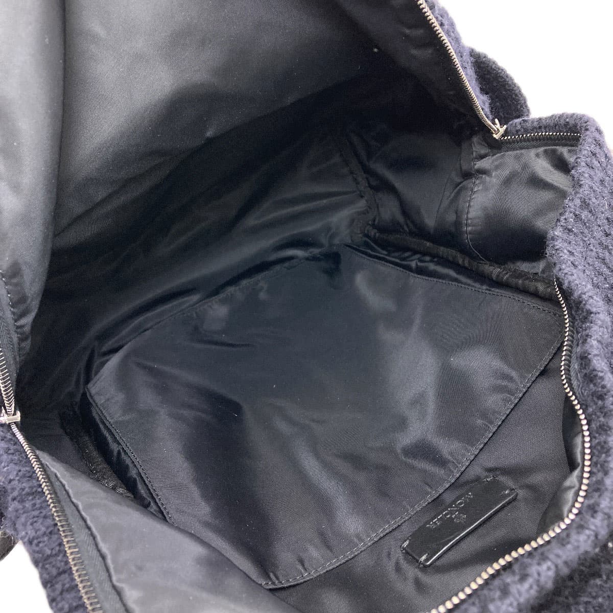 Moncler logo backpack/daypack wool for women [used] [MONCLER] 5