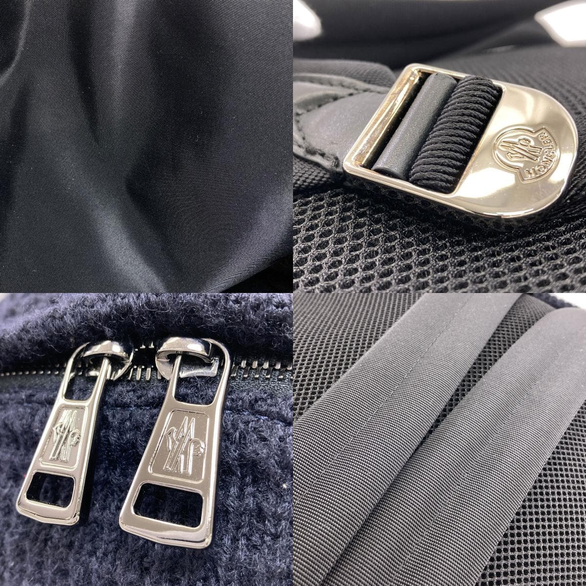 Moncler logo backpack/daypack wool for women [used] [MONCLER] 8