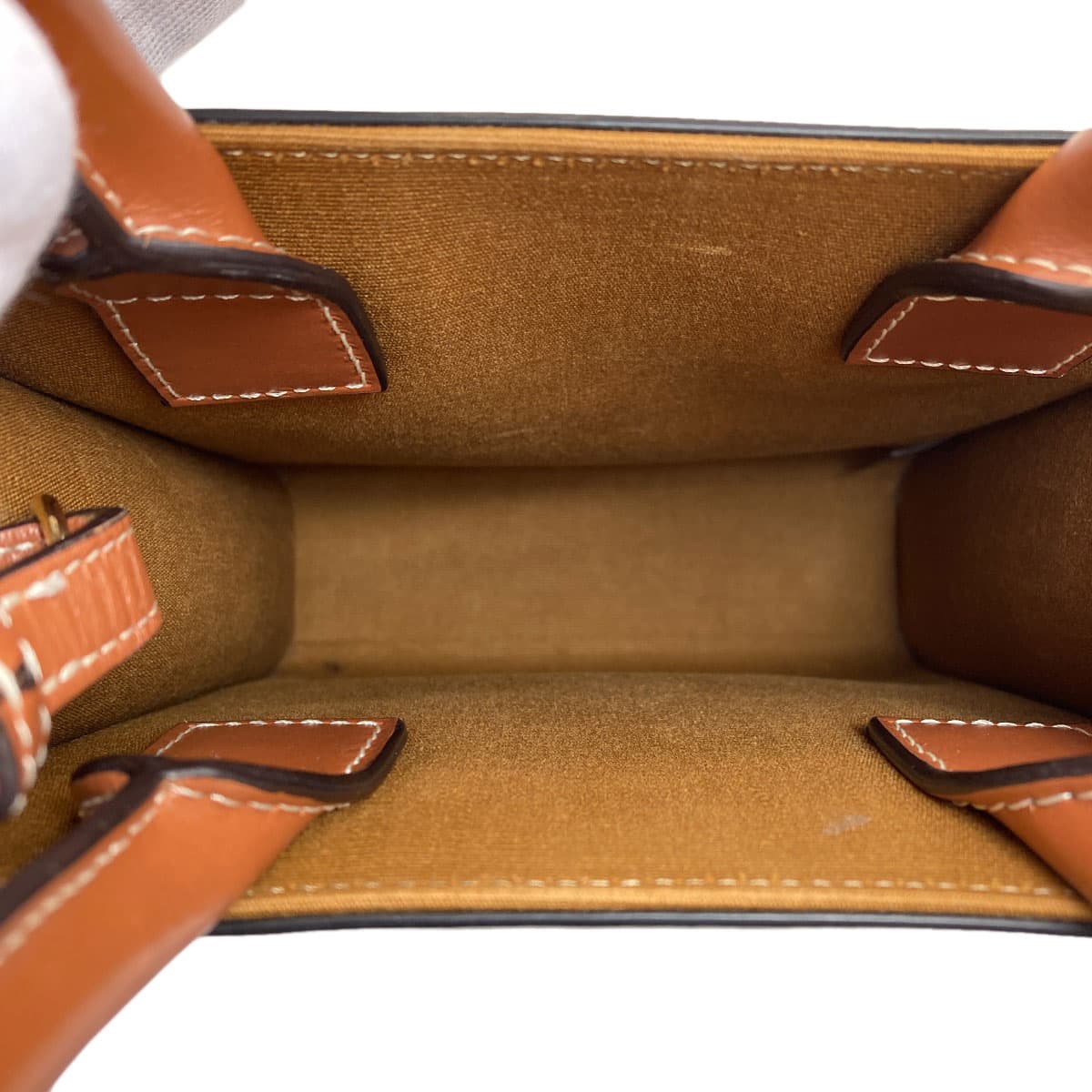 Celine Mini Vertical Cabas 2WAY Handbag PVC Ladies [Used] [CELINE] 5