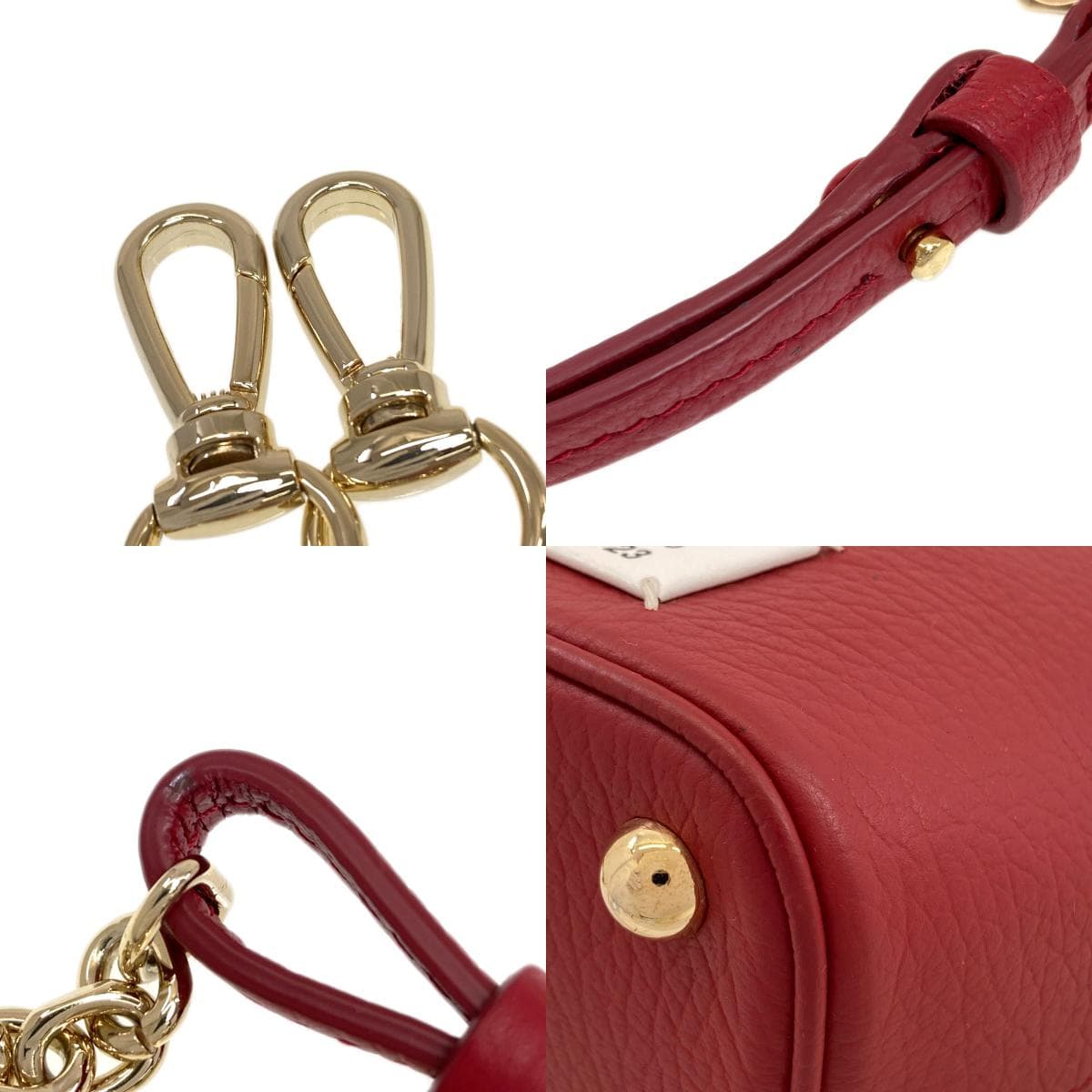 Maison Margiela 5AC Bucket Bag 2WAY Handbag Leather Ladies [Used] [Maison Margiela] 9