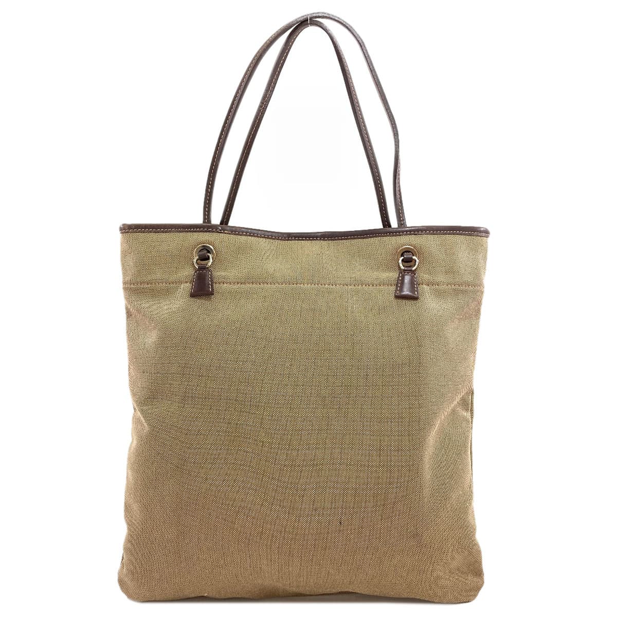 Prada Logo Jacquard Tote Bag Canvas Ladies [Used] [PRADA] 2