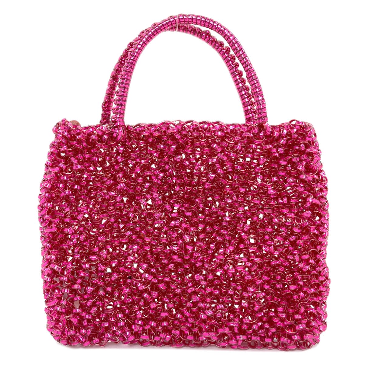 Anteprima Mini Wire Bag Flower Handbag PVC Ladies [Used] [ANTEPRIMA] 2