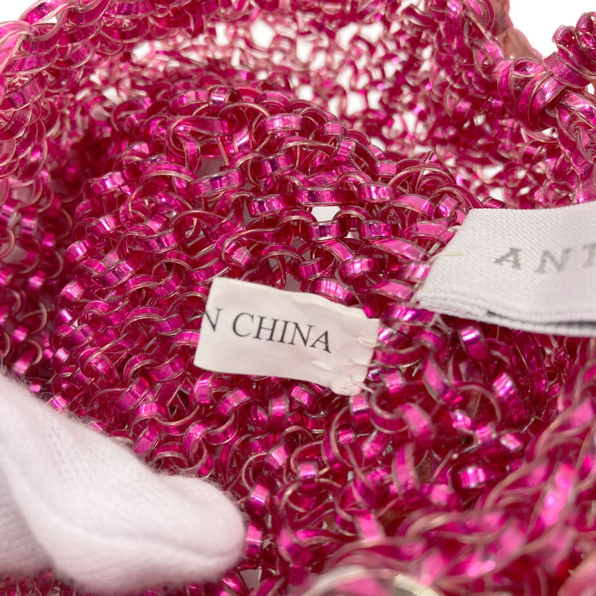 Anteprima Mini Wire Bag Flower Handbag PVC Ladies [Used] [ANTEPRIMA] 7