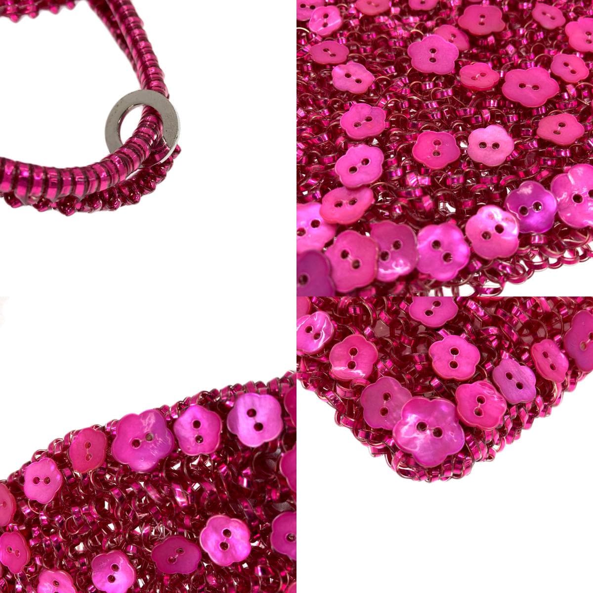 Anteprima Mini Wire Bag Flower Handbag PVC Ladies [Used] [ANTEPRIMA] 9