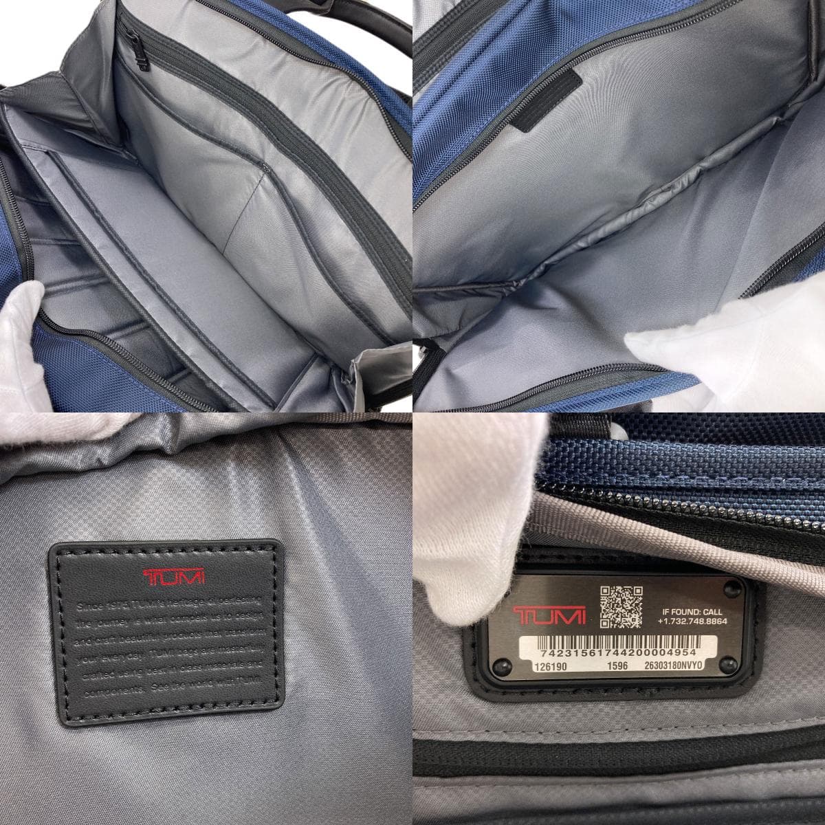 TUMI 3WAY Business Bag Canvas Men's [Used] [TUMI] 6