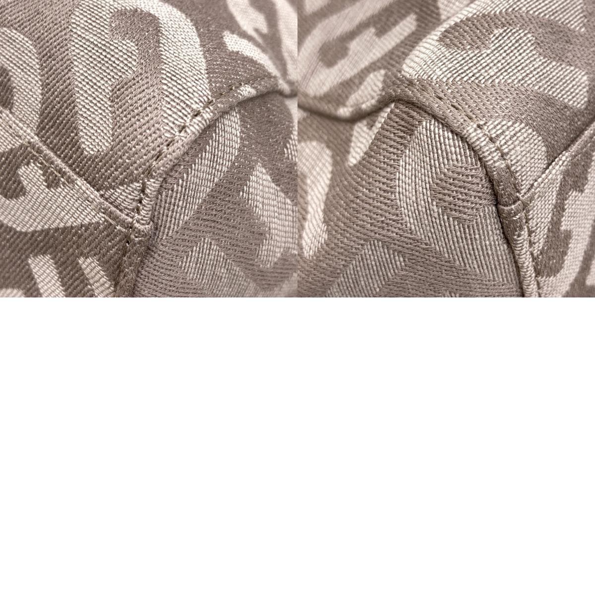 Furla Arch Logo Pattern Tote Bag Canvas Ladies [Used] [Furla] 10