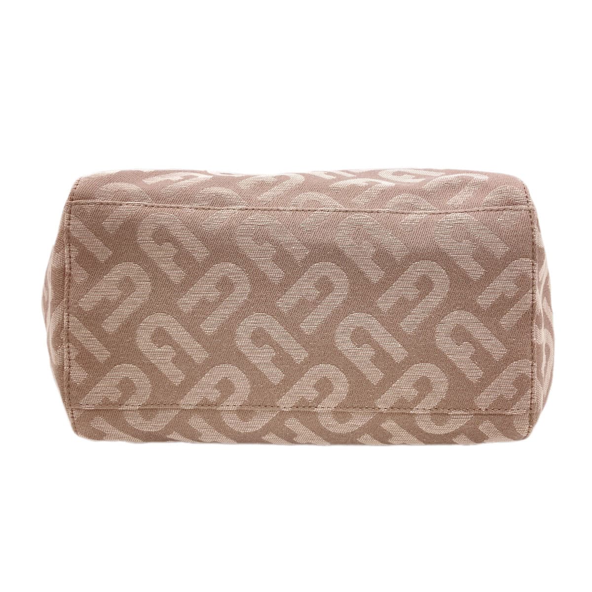 Furla Arch Logo Pattern Tote Bag Canvas Ladies [Used] [Furla] 4