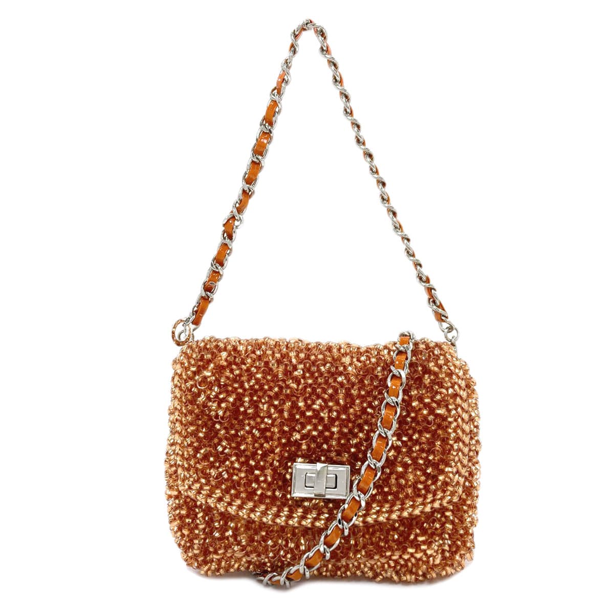 Anteprima Chain Shoulder Wire Bag 2WAY Handbag PVC Ladies [Used] [ANTEPRIMA]