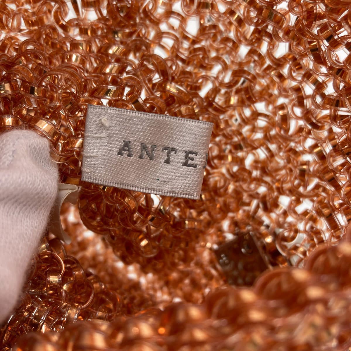 Anteprima Chain Shoulder Wire Bag 2WAY Handbag PVC Ladies [Used] [ANTEPRIMA] 6