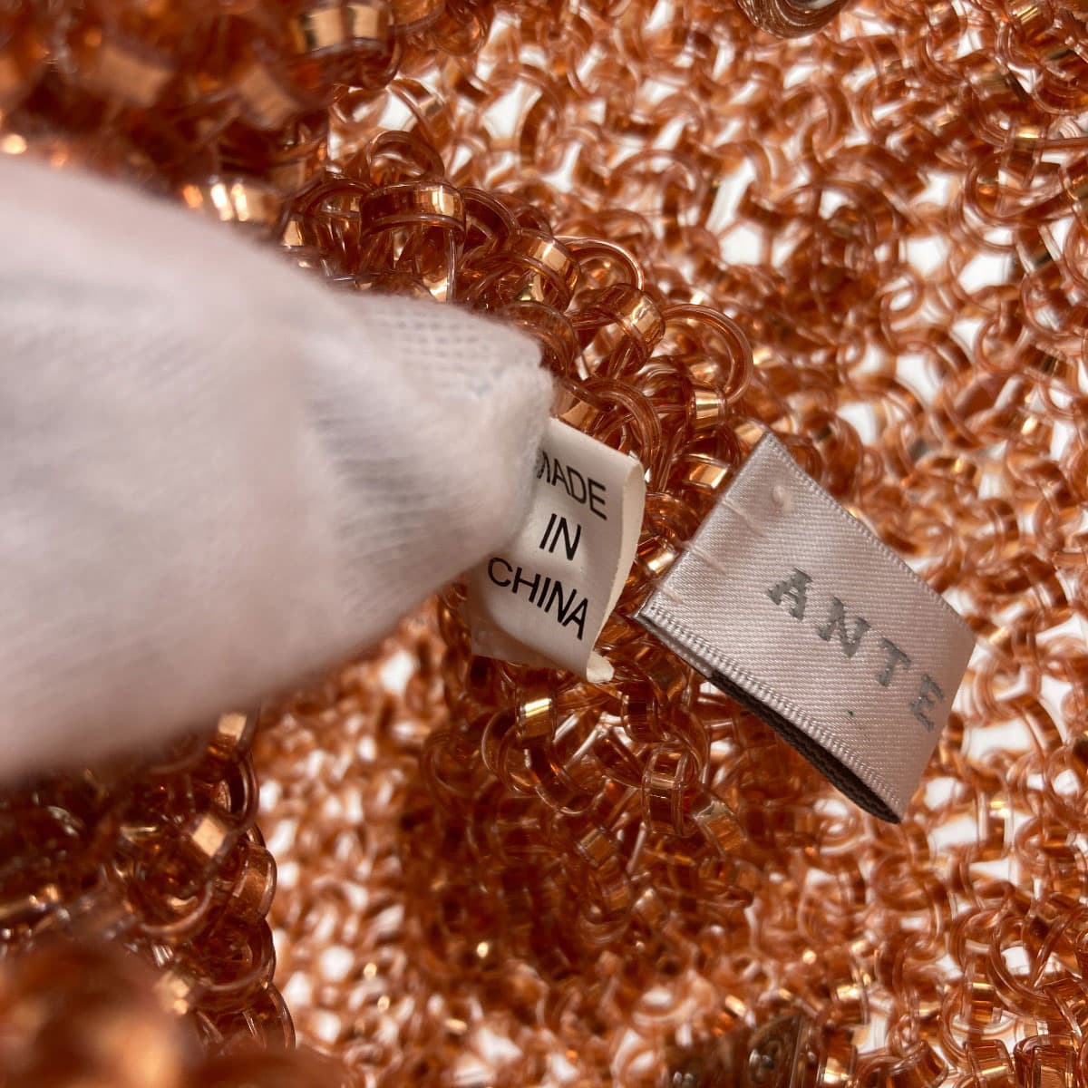 Anteprima Chain Shoulder Wire Bag 2WAY Handbag PVC Ladies [Used] [ANTEPRIMA] 7