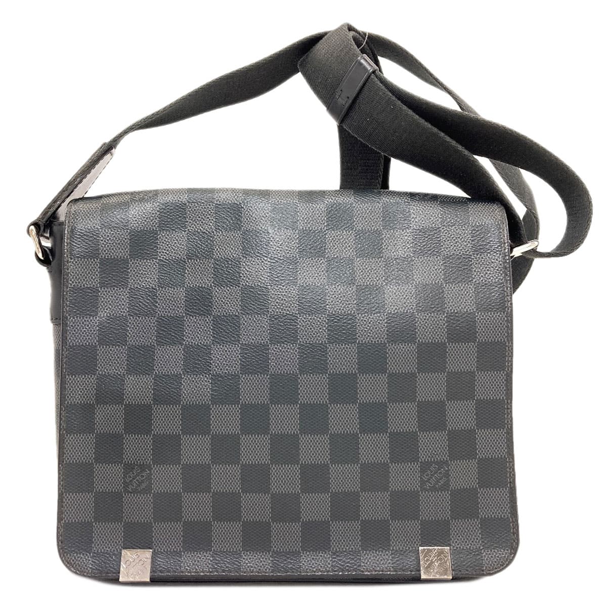 Louis Vuitton N41028 District PM Shoulder Bag Damier Canvas Men's [Used] [LOUIS VUITTON] N41028