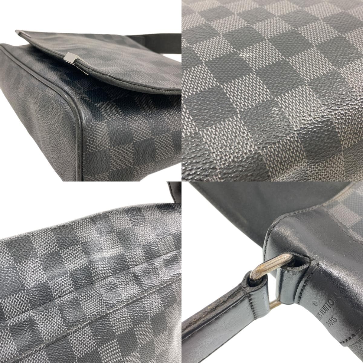 Louis Vuitton N41028 District PM Shoulder Bag Damier Canvas Men's [Used] [LOUIS VUITTON] N41028 8