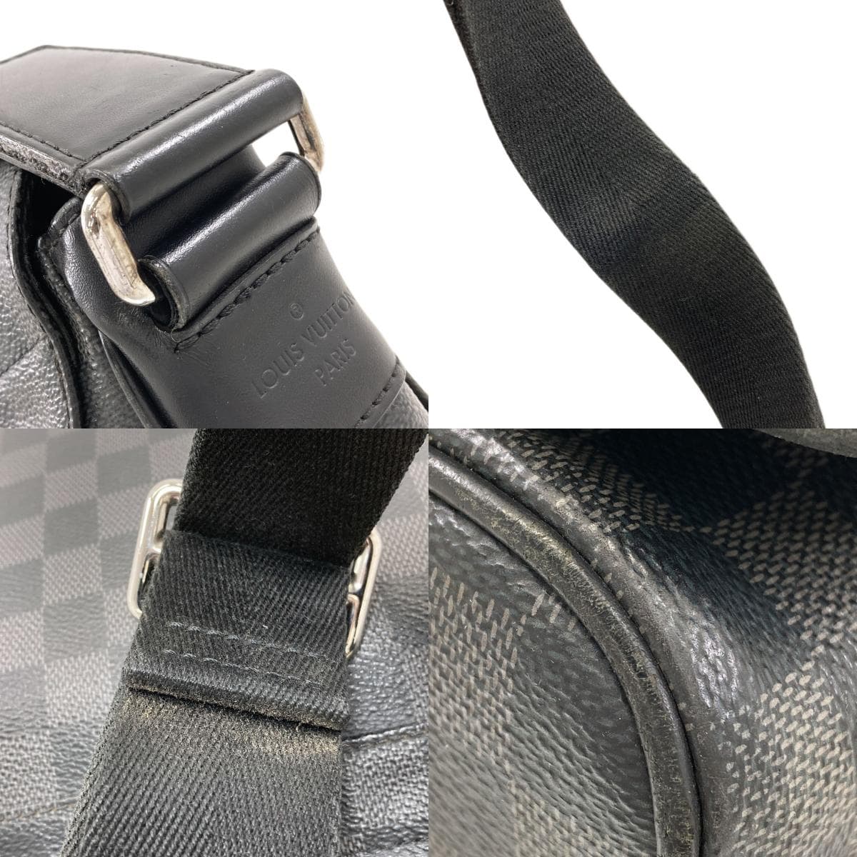 Louis Vuitton N41028 District PM Shoulder Bag Damier Canvas Men's [Used] [LOUIS VUITTON] N41028 9